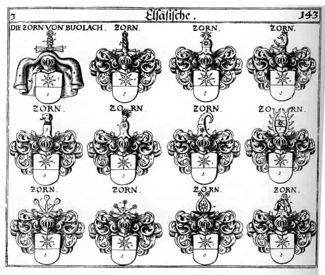 Coats of arms of Zor, Zoren