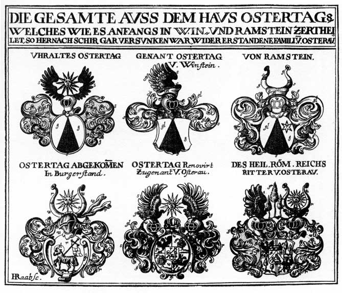 Coats of arms of Osterau FH