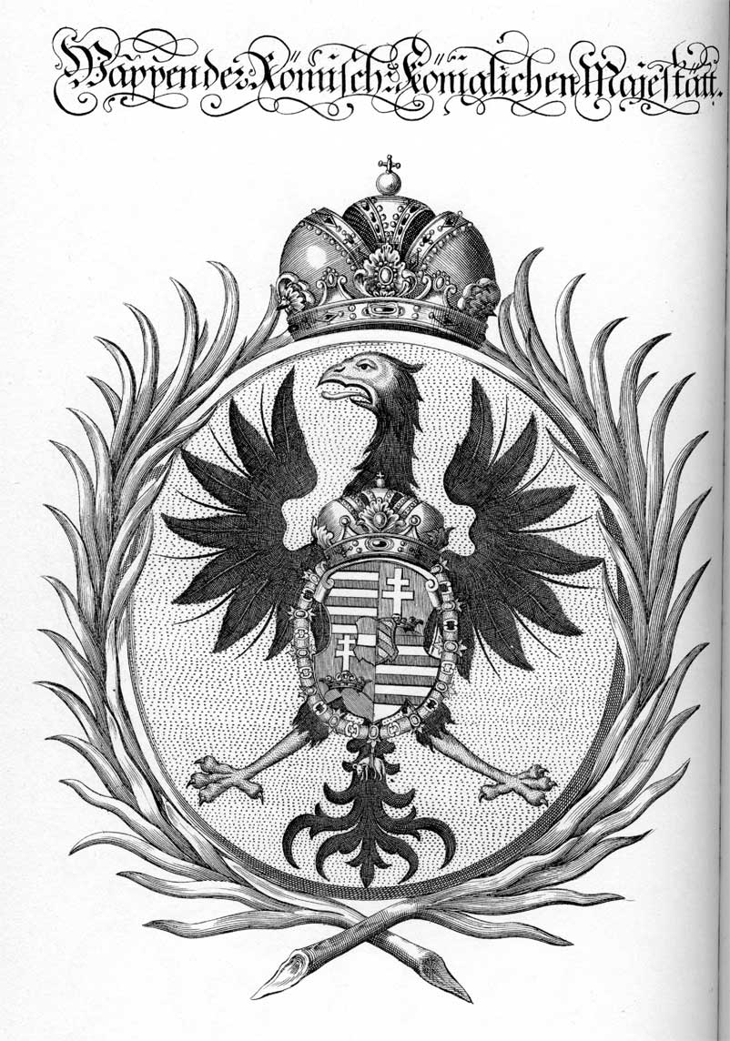 Coats of arms of Röm Kaiserliche Majest, samt dern beherrschten Landen